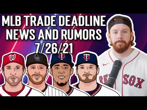 mlb trade rumors 2021 trade deadline